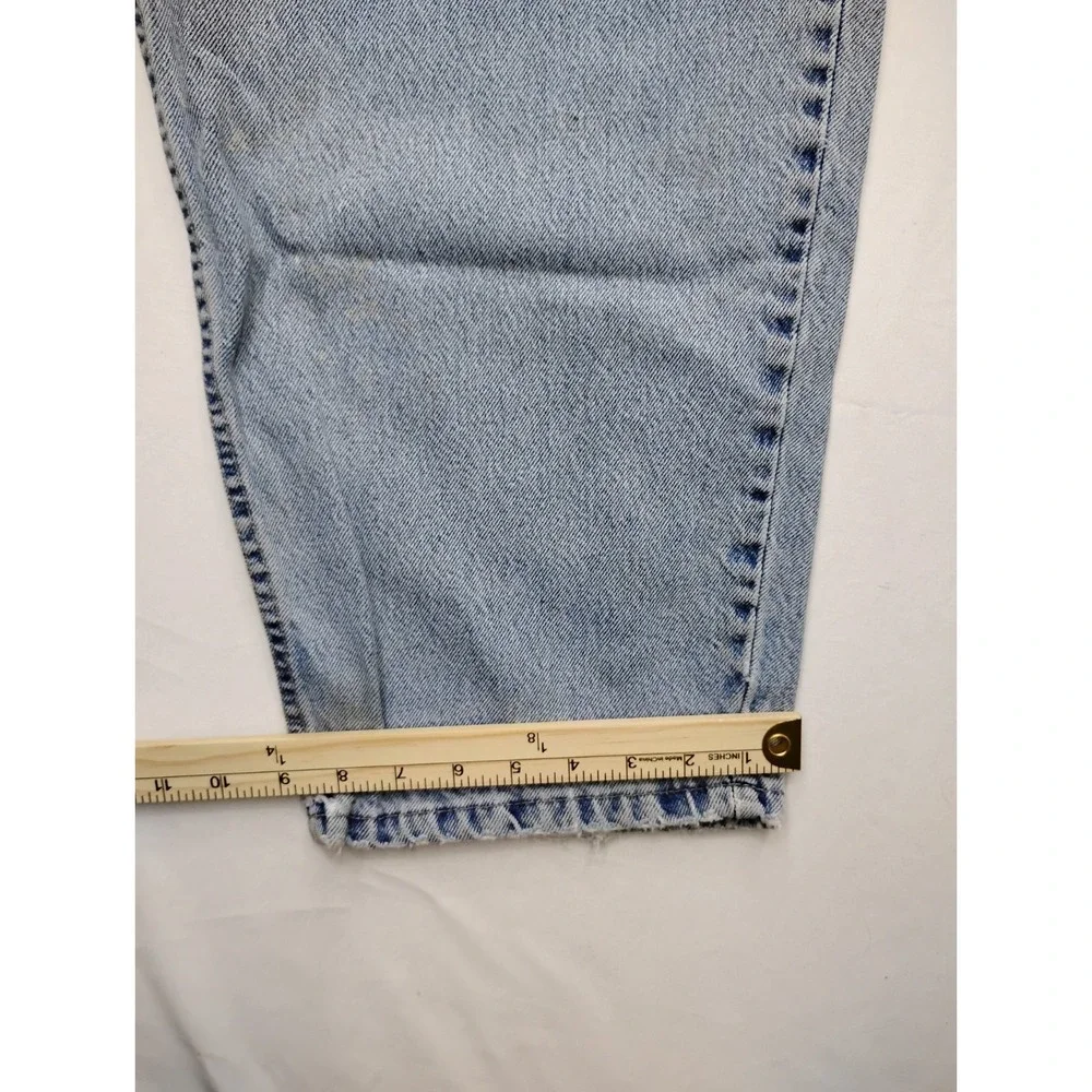 Levi's L2 90s Baggy Fit Jeans Mens 36x29 Light Denim Vintage Skater White Tab